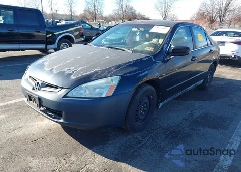 2003 Honda Accord 2.4 Lx from USA, damaged, VIN 1HGCM563X3A010437